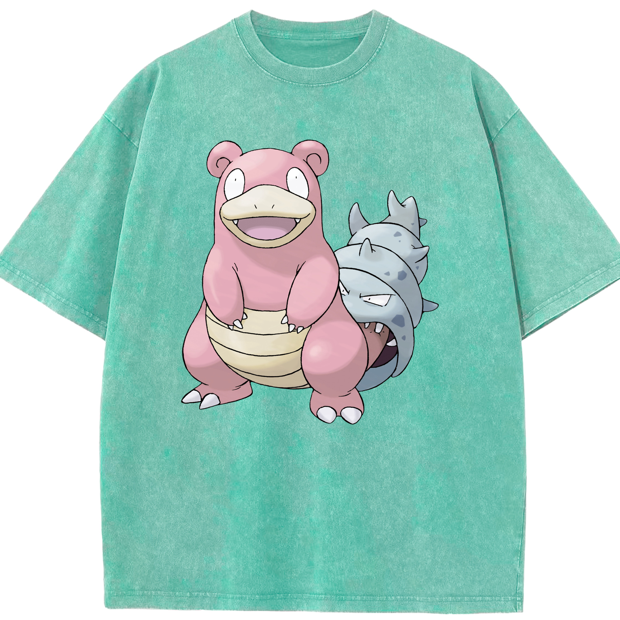 （画像用） ポケットモンスター Pokémon 綿100% ヴィンテージ風 半袖Tシャツ（フロントプリント）